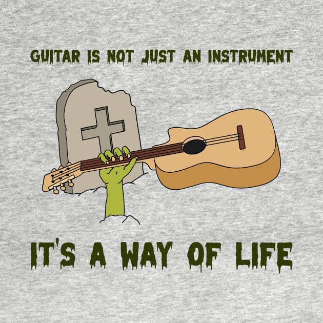 Guitar Is Not Just An Instrument, It's A Way Of Life by TheRelaxedWolf